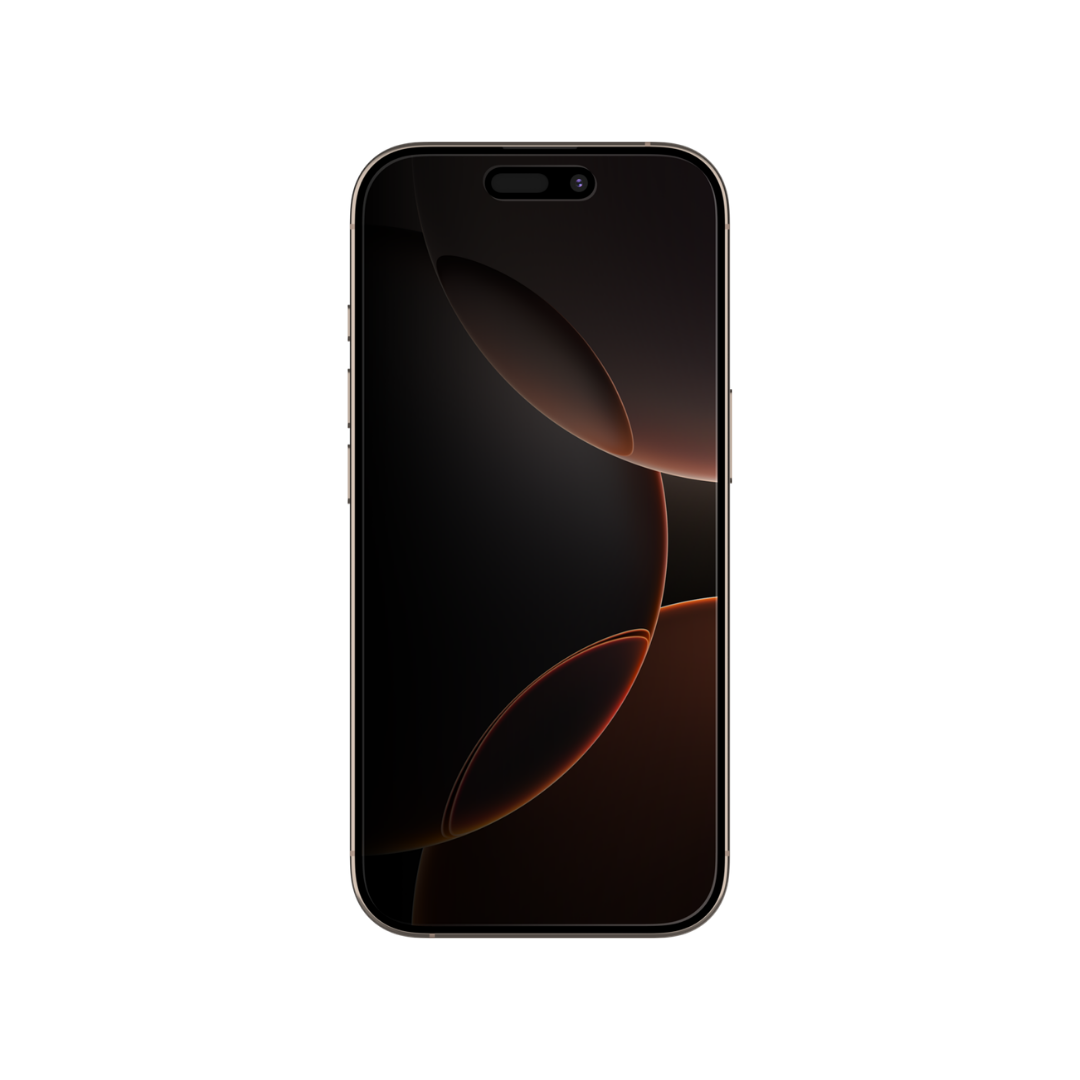 Belkin OVA169HQ ScreenForce InvisiGlass iPhone 16 Pro Uyumlu (Kolay Hizalama Tepsili) Privacy Ekran Koruyucu