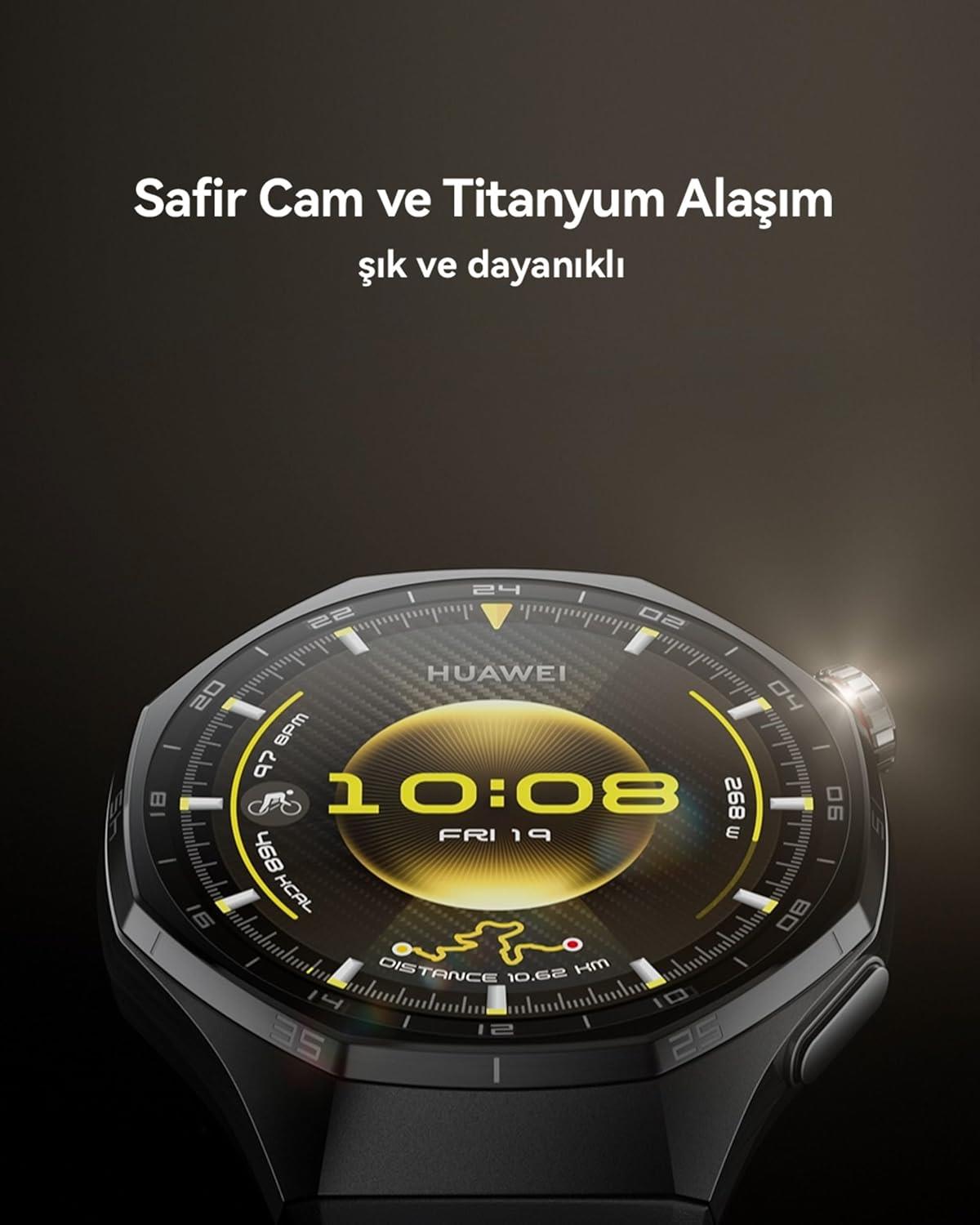 Huawei Watch GT 6 Pro 46 MM Akıllı Saat - Siyah 