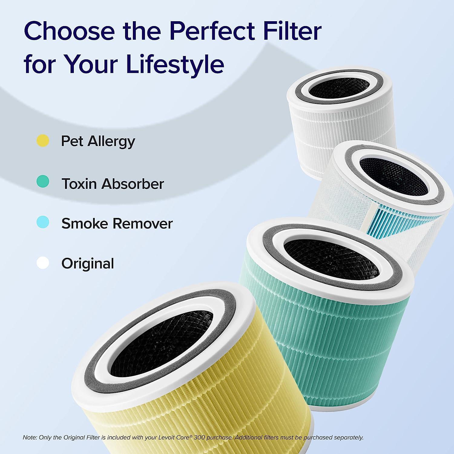 LEVOIT Core 300 ve Core 300S için H13 HEPA Filtre - 