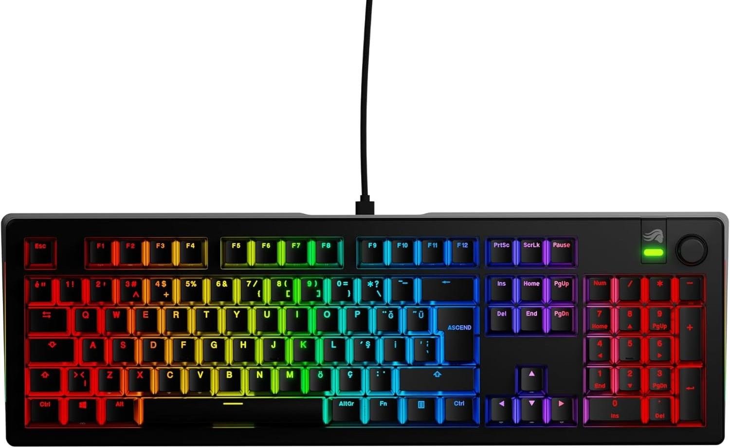 Glorious GMMK 3 %100 Mekanik Gaming Türkçe Klavye