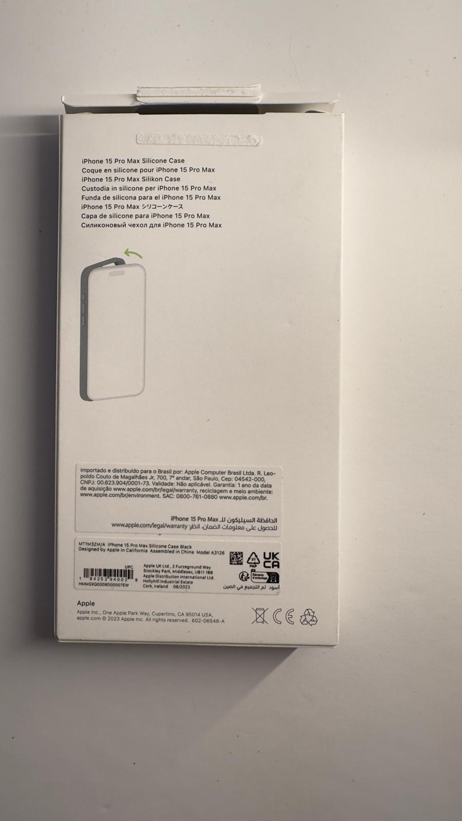 OUTLET Apple iPhone 15 Pro Max için MagSafe özellikli Silikon Kılıf - Siyah 