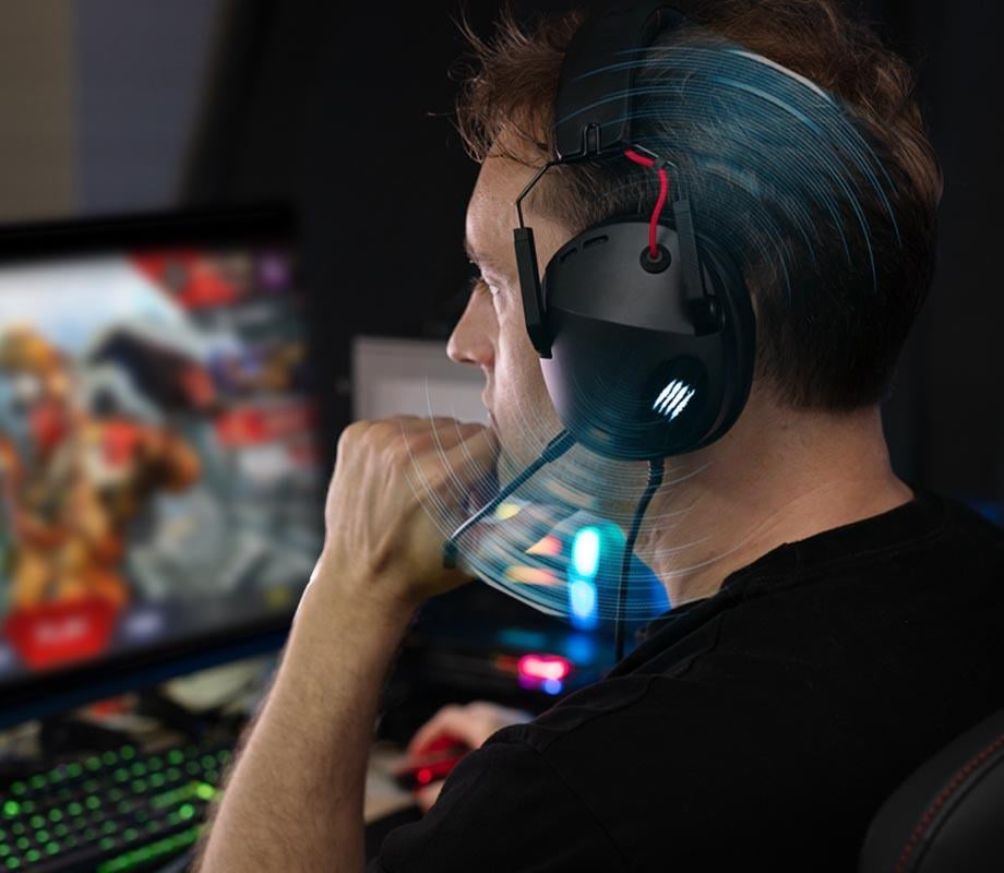 Mad Catz PILOT5 Kablolu Gaming Kulaklık - Siyah AP13C2INBL000-0