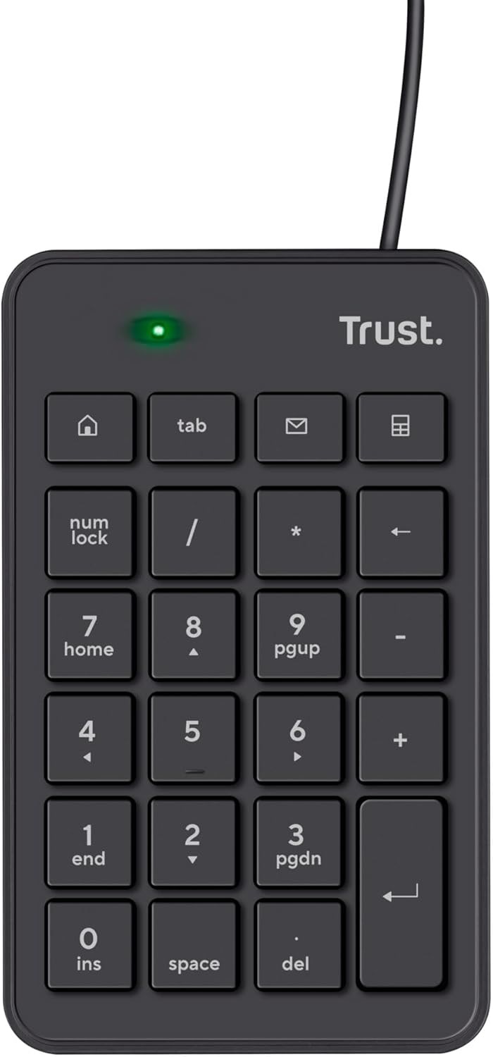 Trust 22221 Xalas Sayısal Klavye Siyah