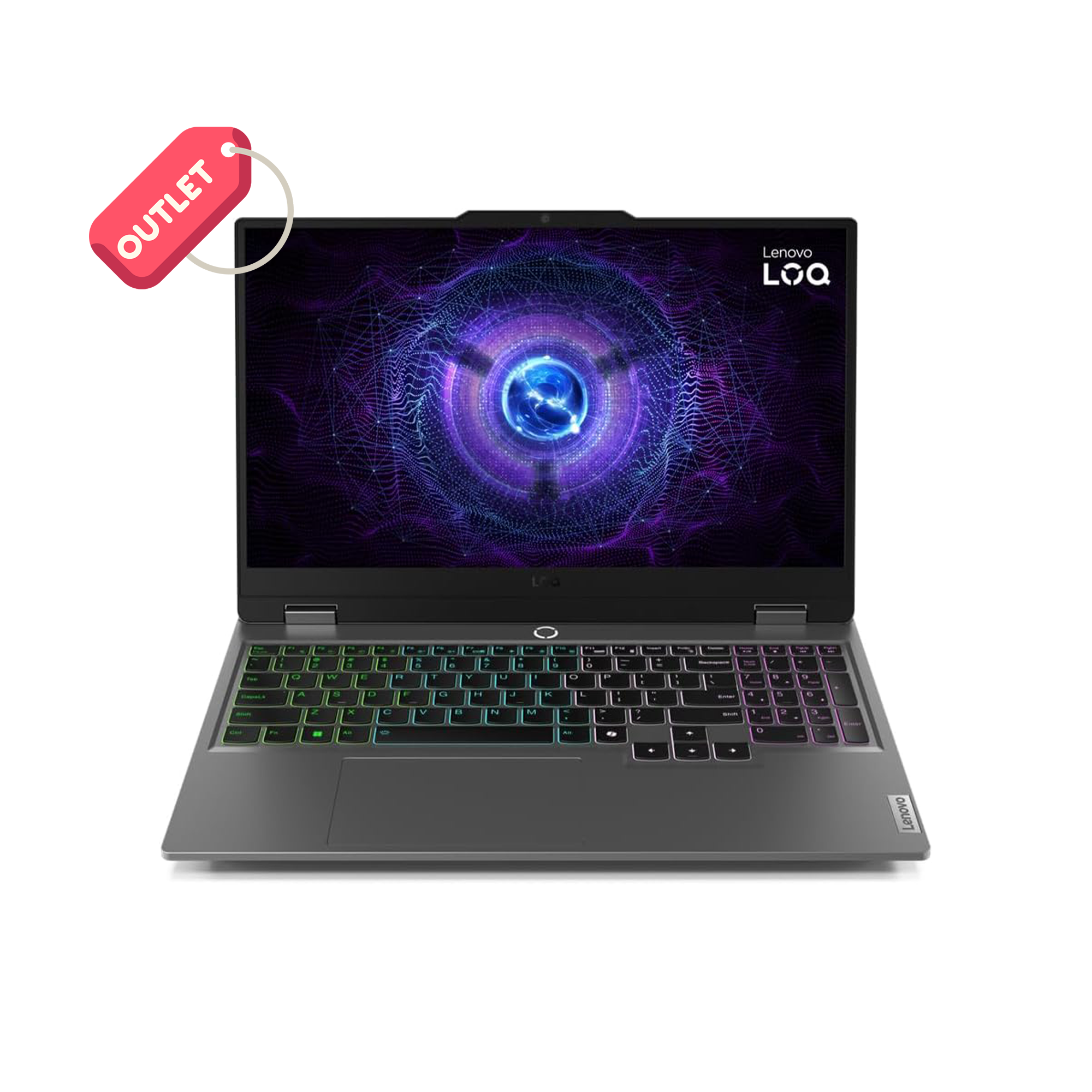 OUTLET Lenovo LOQ 15IRX9 İntel Core i5 13450HX 16GB 1TB SSD RTX 4050 (105W) 6GB 15.6'' FHD 144Hz Freedos Taşınabilir Bilgisayar 83DV009BTR