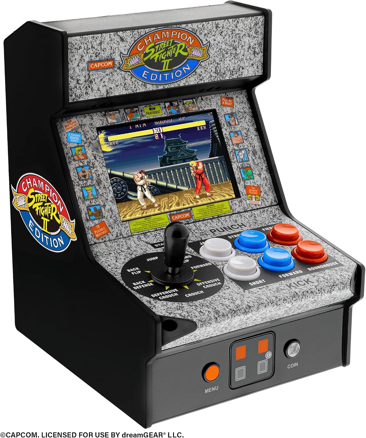 My Arcade Street Fighter Iı Mini Arcade Makinesi