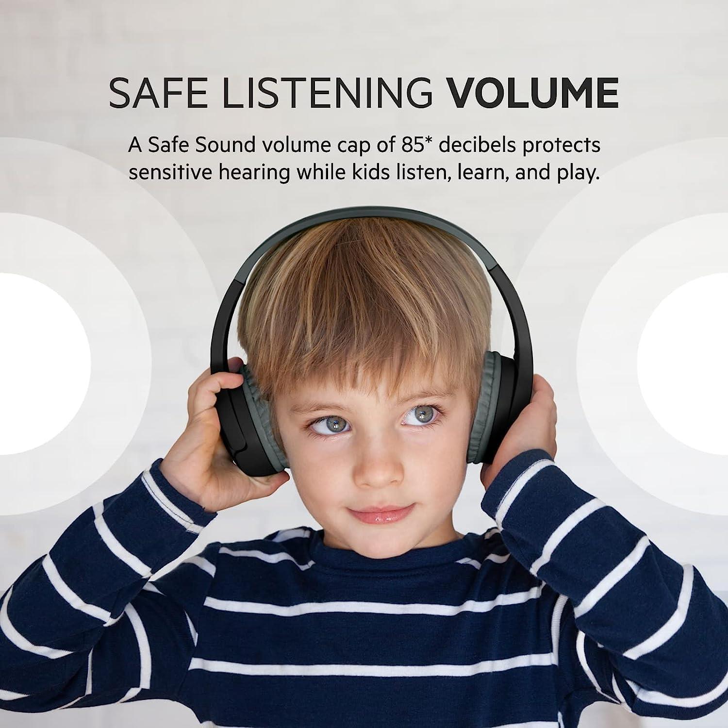 Belkin SoundForm Mini Kids Kablosuz Çoçuk Kulaklığı - Siyah 