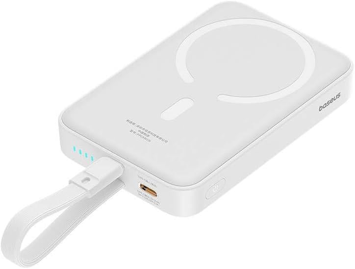 Baseus Magsafe Mini Wireless Powerbank 10.000 mAh 20W - Beyaz