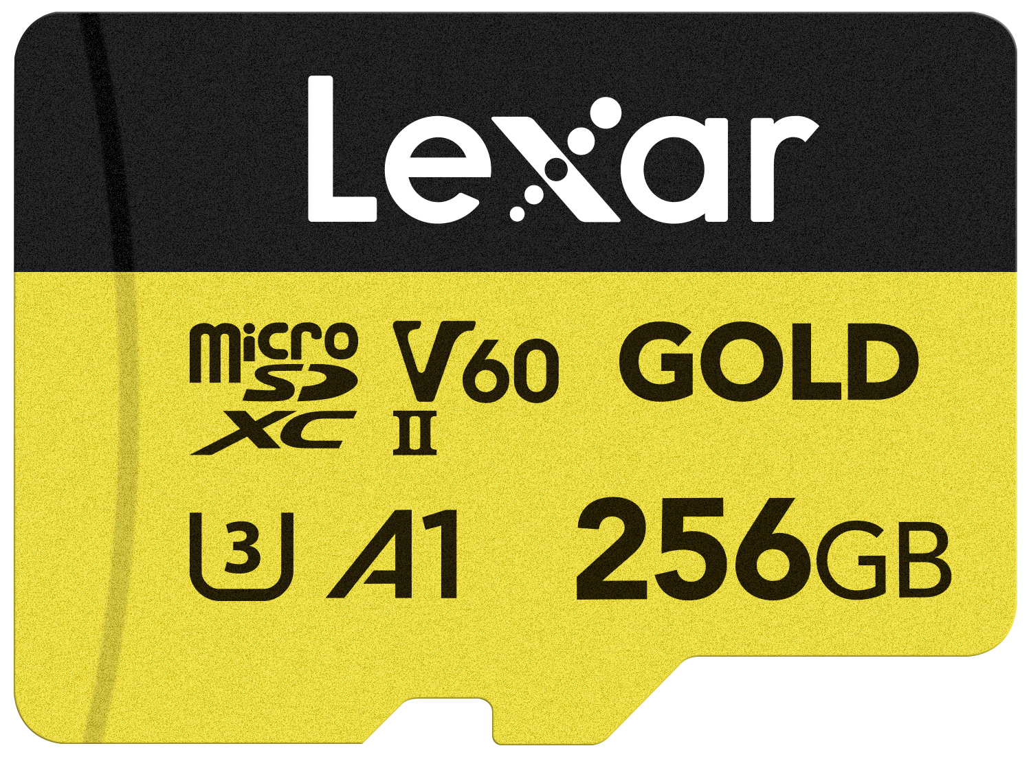 LEXAR 256GB LMSGOLD256G-BNNNG MICROSD GOLD MICROSDXC UHS-IICARDS UP TO 280MB/S READ 180MB/S WRITE C10 A1 V60 U3