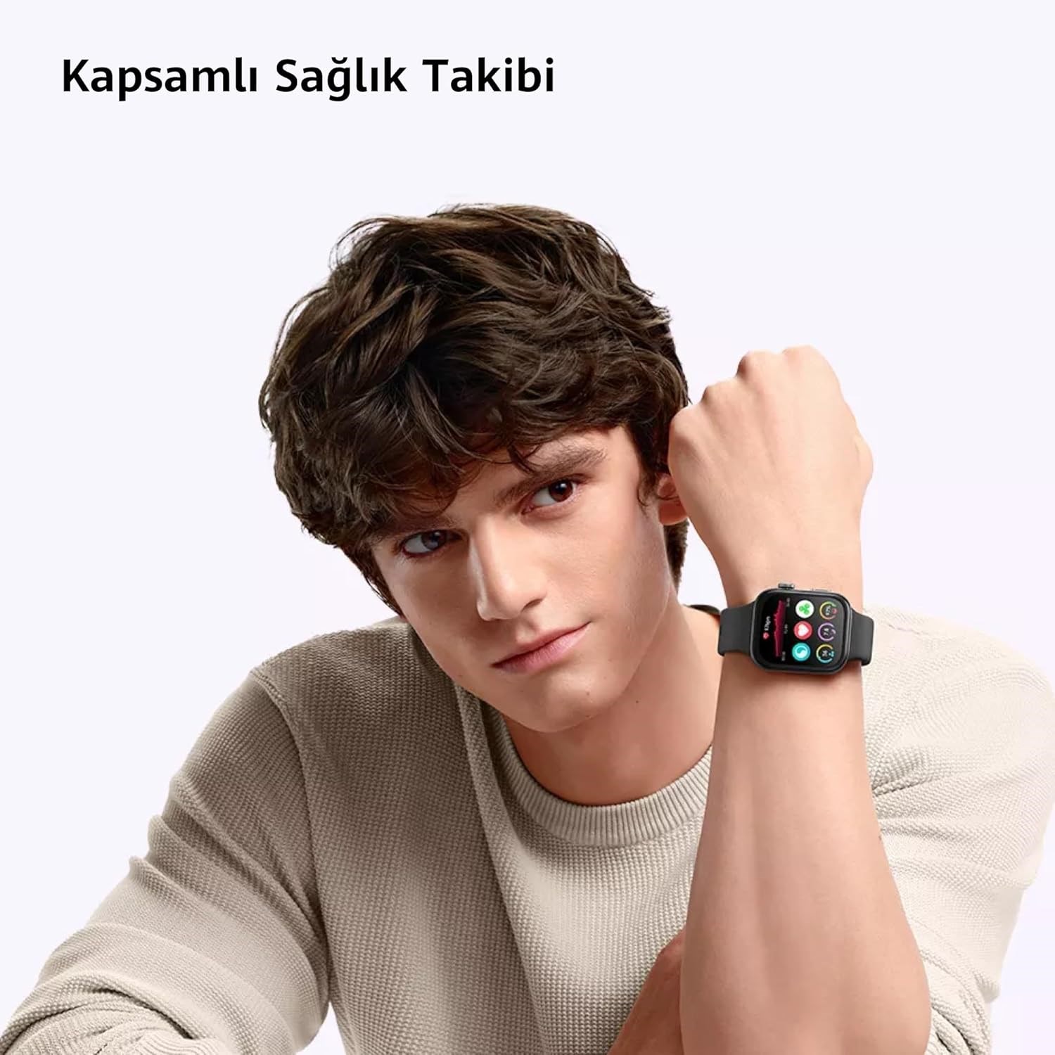 Huawei Watch Fit 3 Beyaz Akıllı Saat + Huawei SE 2 Kulaklık Hediyeli