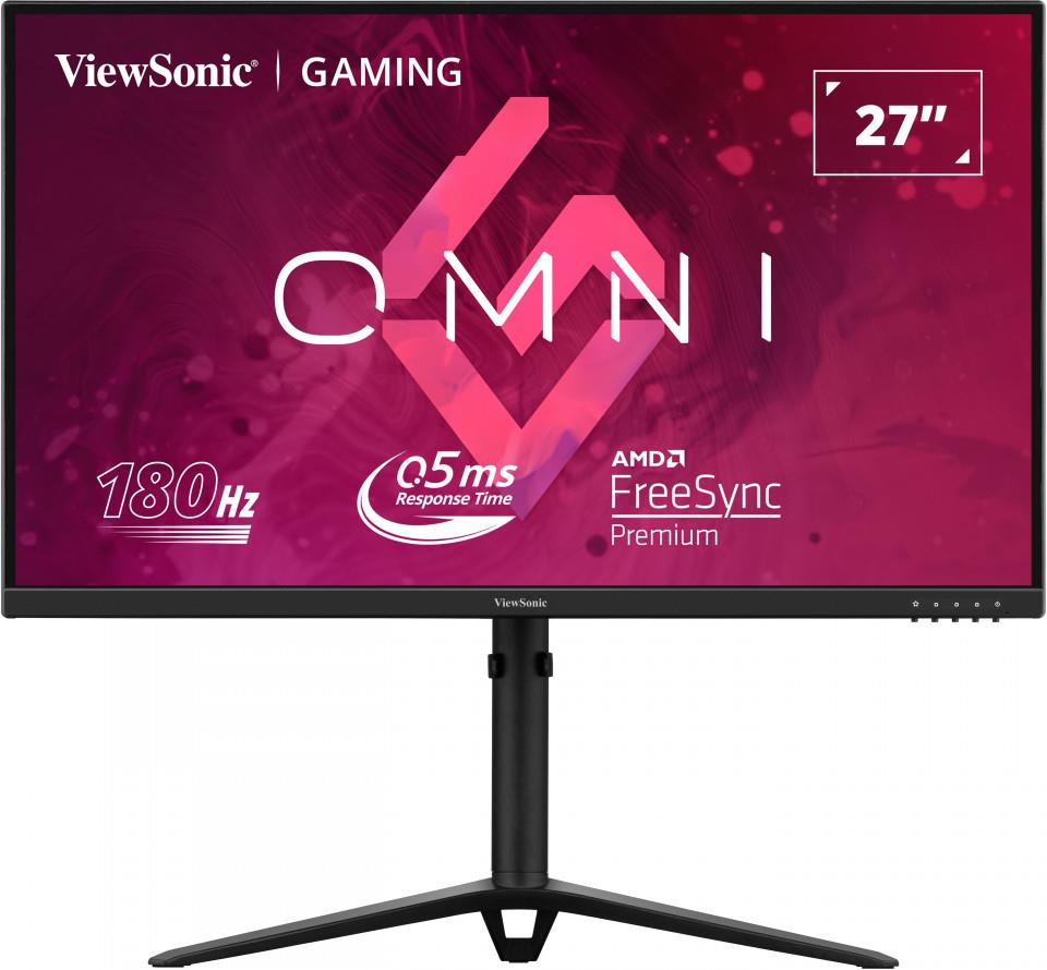 VIEWSONIC VX2728J GAMING MONITOR 27 0.5ms MPRT 165Hz IPS 1920x1080 FHD 250 HDMI DP 16:9 80M:1 16.7M HOPARLOR 3 KENAR CERCEVESIZ FREESYNV PREMIUM FLICKER FREE MAVI ISIK FILTRESI TILT YUKSEKLIK AYARI VESA