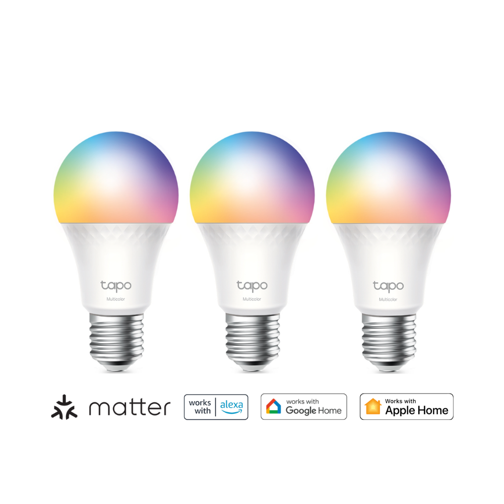 Tp-Link Tapo L535E (3-Pack) Çok Renkli Akıllı Wi-Fi Led Ampul