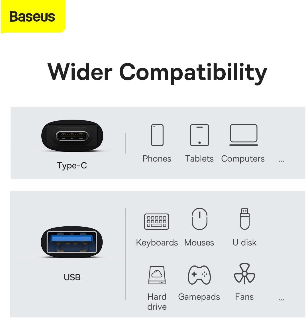 Baseus Ingenuity Type-C to USB 3.1 Çevirici