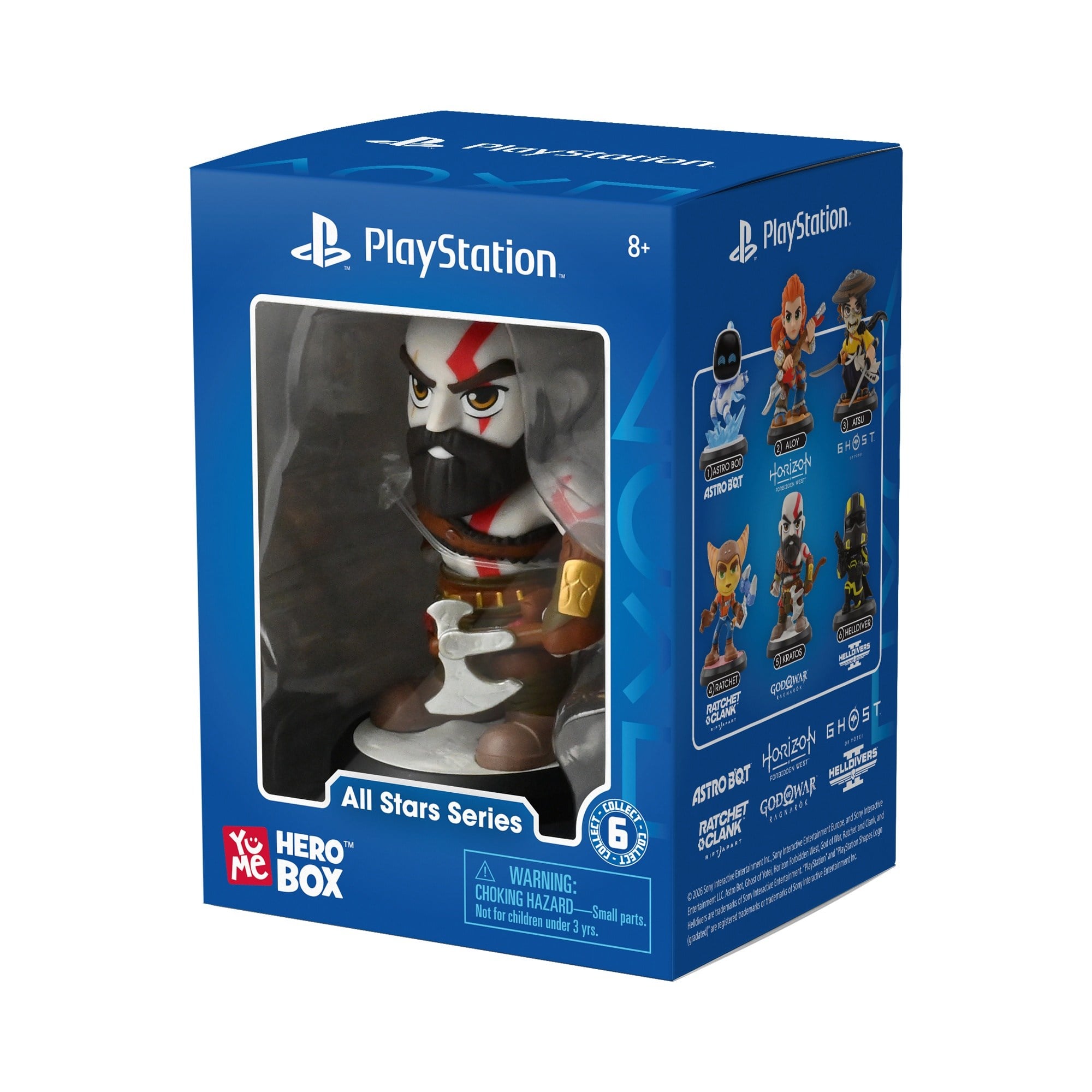 Yume Sony PlayStation Hero Box Window Box All Stars Series Kratos