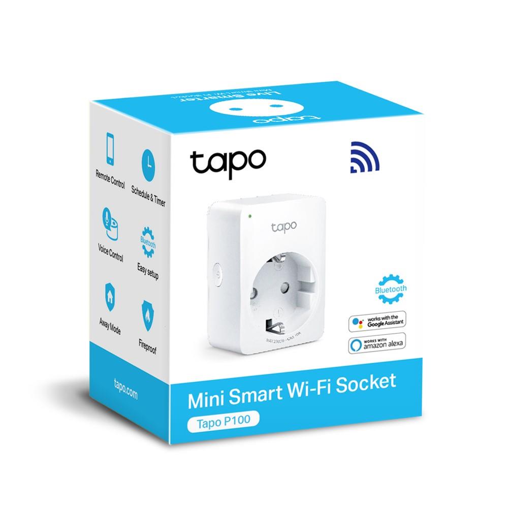 TP-LINK TAPO P100 MINI Wi-Fi AKILLI PRİZ (4 LÜ)
