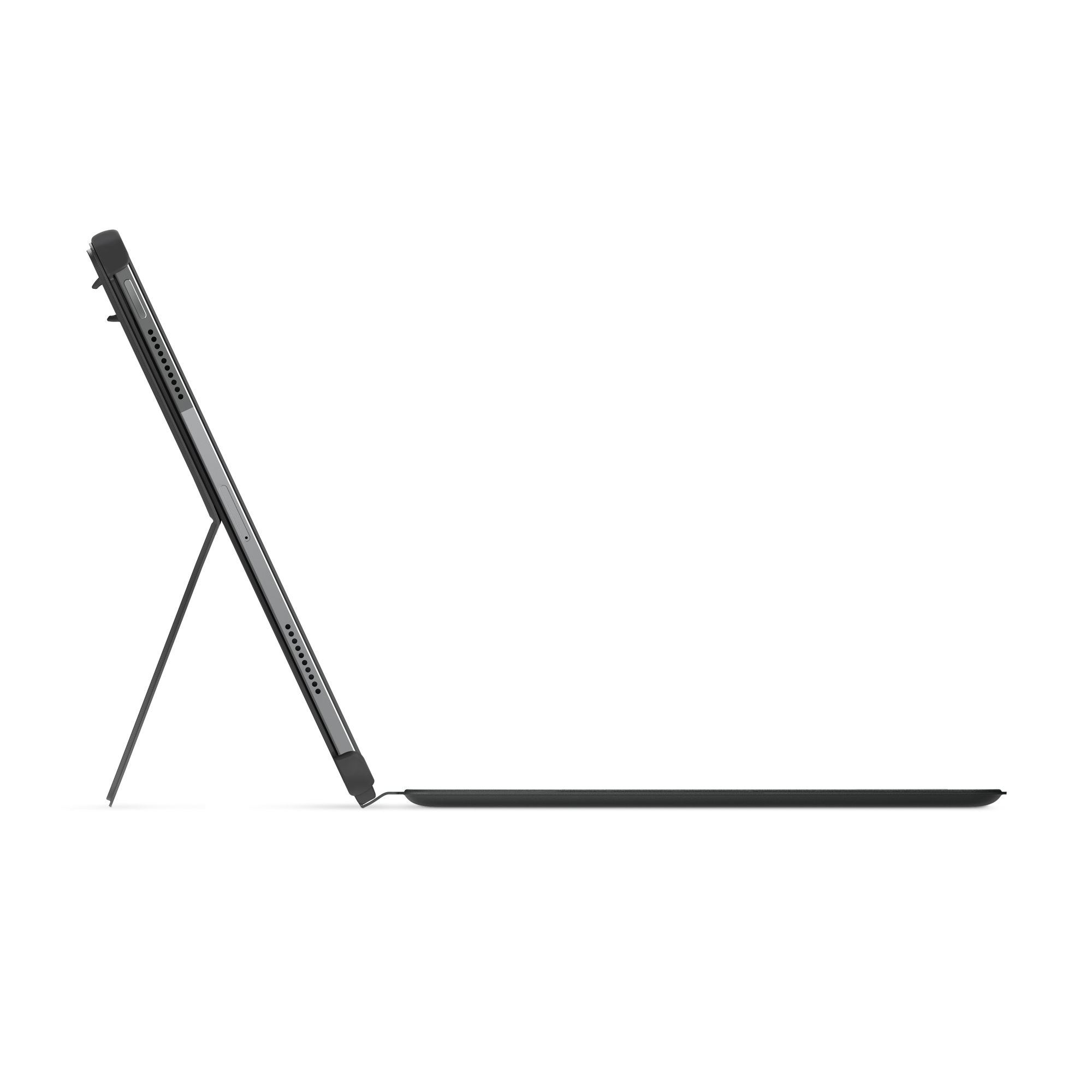 Lenovo Tab P12 Uyumlu Klavyeli Kılıf Siyah - ZG38C05200