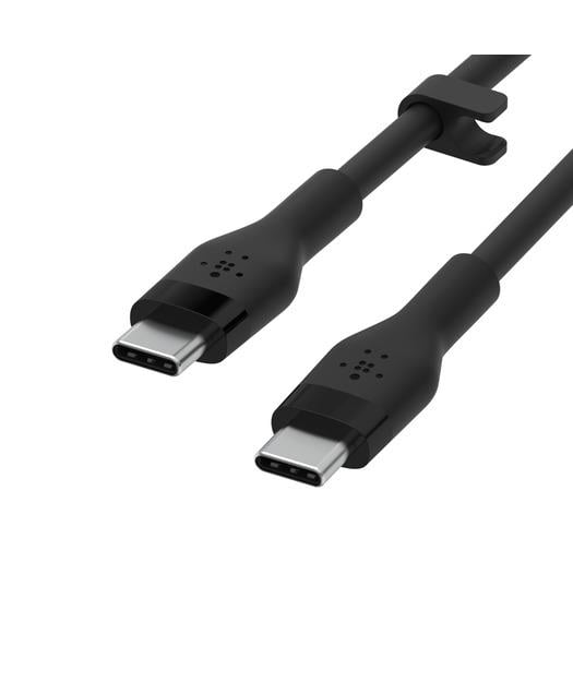 Belkin CAB009BT1MBW2PK Type C-C Silikon Kablo 1 Metre 2'li Paket - Beyaz