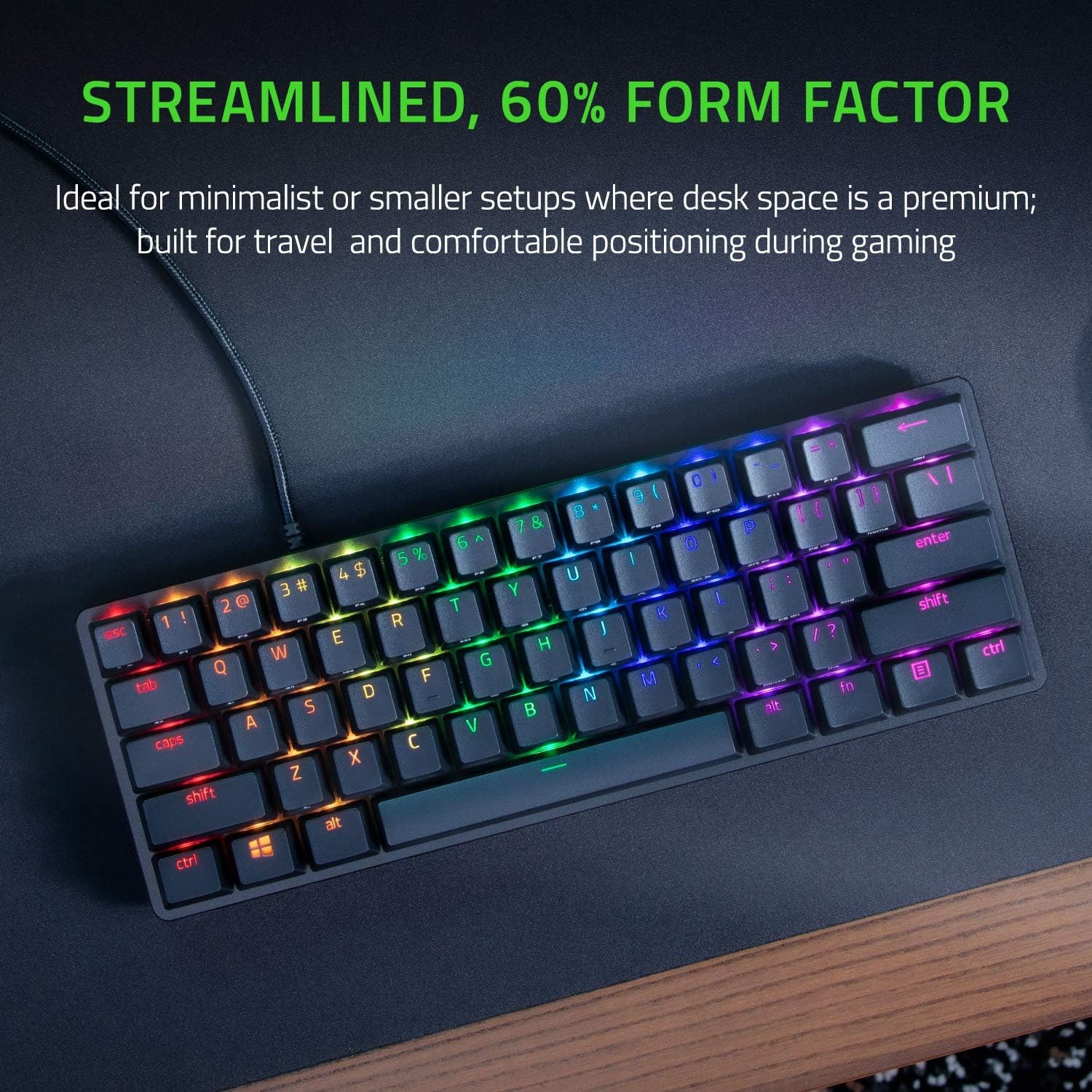 Razer Huntsman Mini Klavye Optik Red Switch U.S. Layout – RZ03-03390200-R3M1