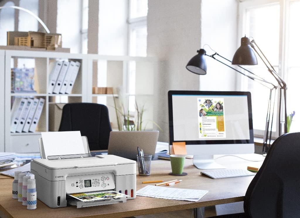 Canon Pixma G3470 A4 Yazıcı/Tarayıcı/Fotokopi/Wifi Renkli Tanklı Yazıcı - Beyaz