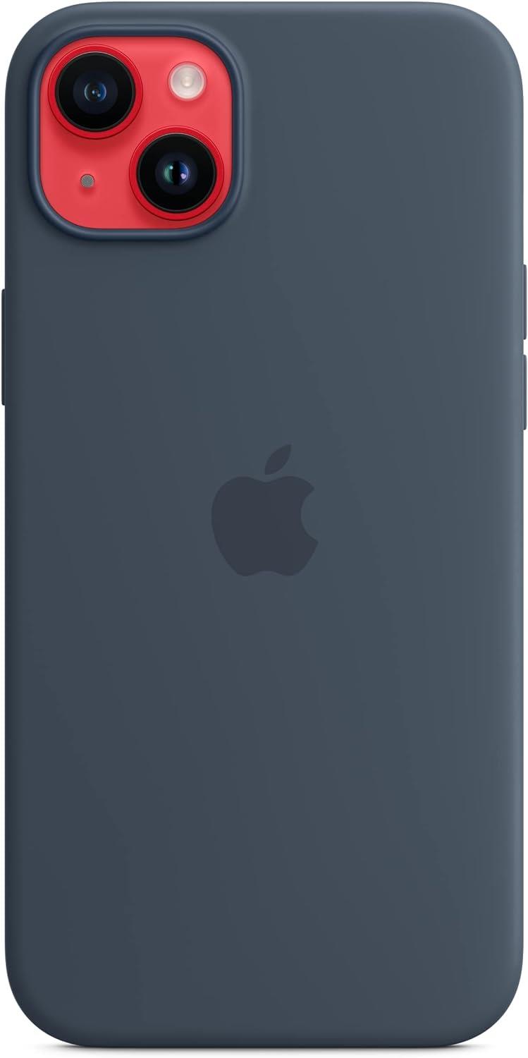 Apple iPhone 14 Plus için MagSafe Silikon Kılıf - Fırtına Mavisi MPT53ZM/A