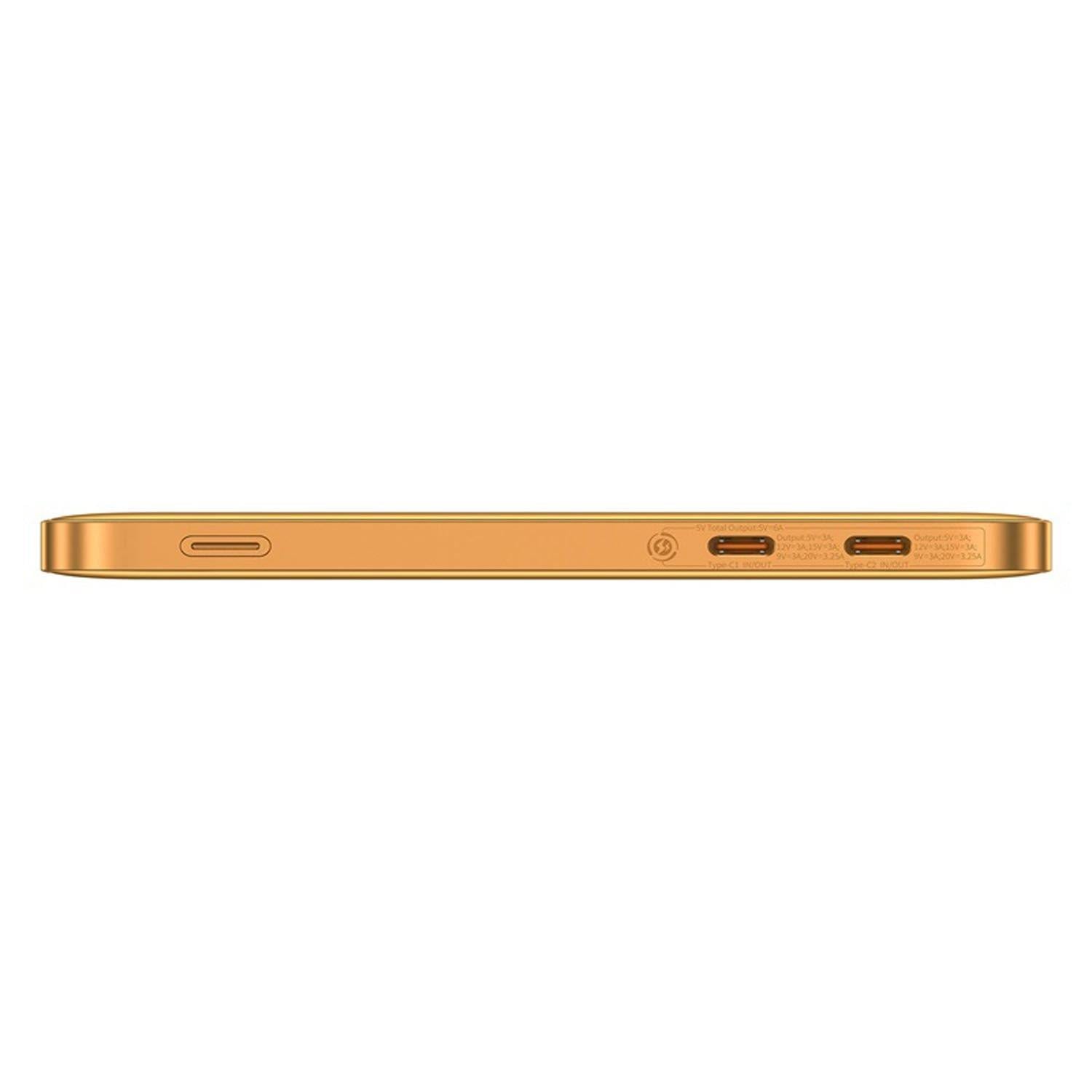 Baseus Blade2 65W 12.000 mAh Dijital Ekranlı Powerbank Turuncu