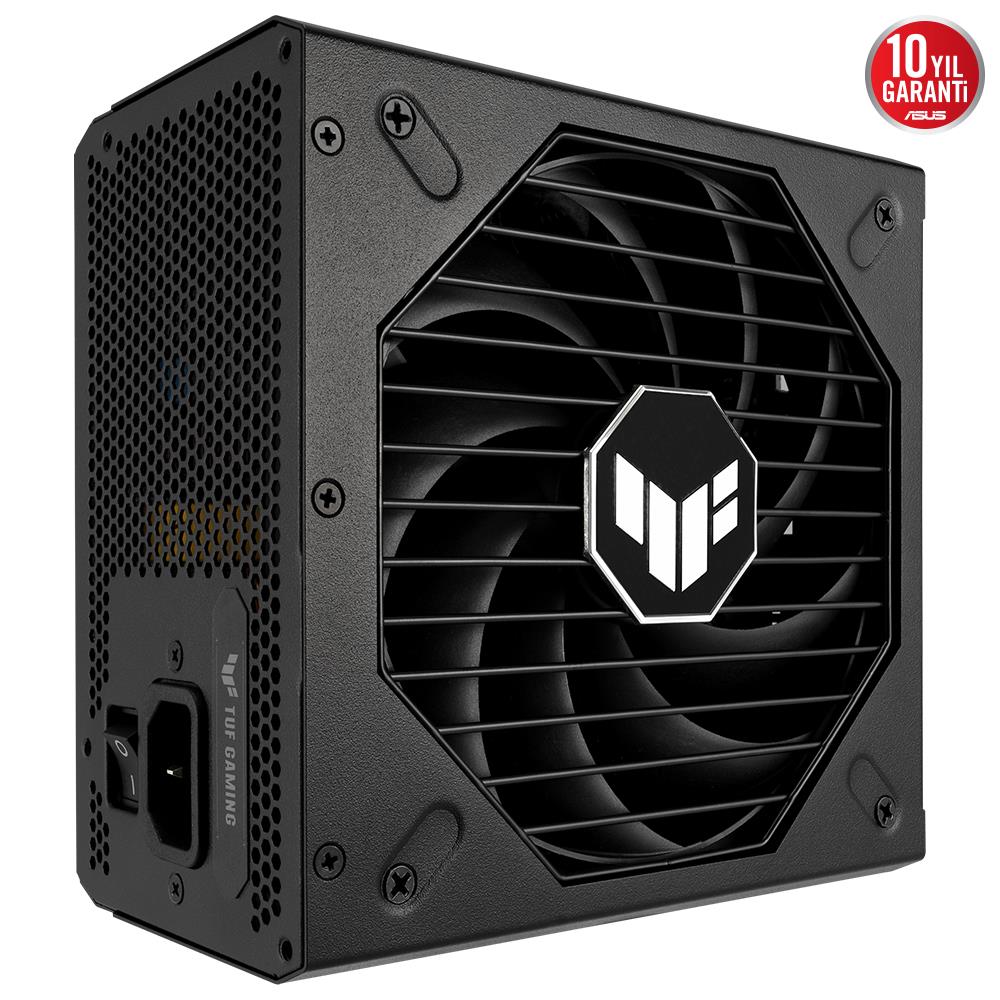 ASUS TUF GAMING-1000G 80+ GOLD 1000W MODÜLER ATX 3.0 UYUMLU 10 YIL GARANTİ - BEYAZ