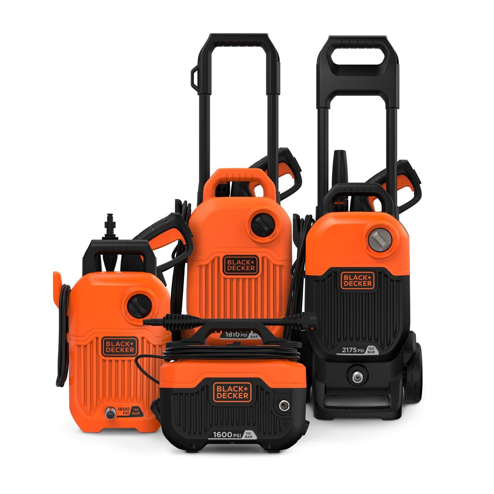Black&Decker 1300Watt 110Bar Basınçlı Yıkama - Yatay - BEPW1300H-QS