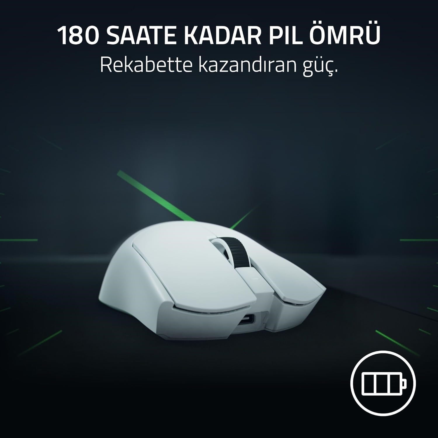 RAZER VIPER V4 PRO KBS. MOUSE BEYAZ- RZ01-05630200-R3G1