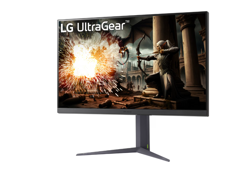LG 32” UltraGear™ QHD IPS 180Hz Oyun Monitörü | 1ms (GtG), DisplayHDR™ 400 (32GS75Q-B)