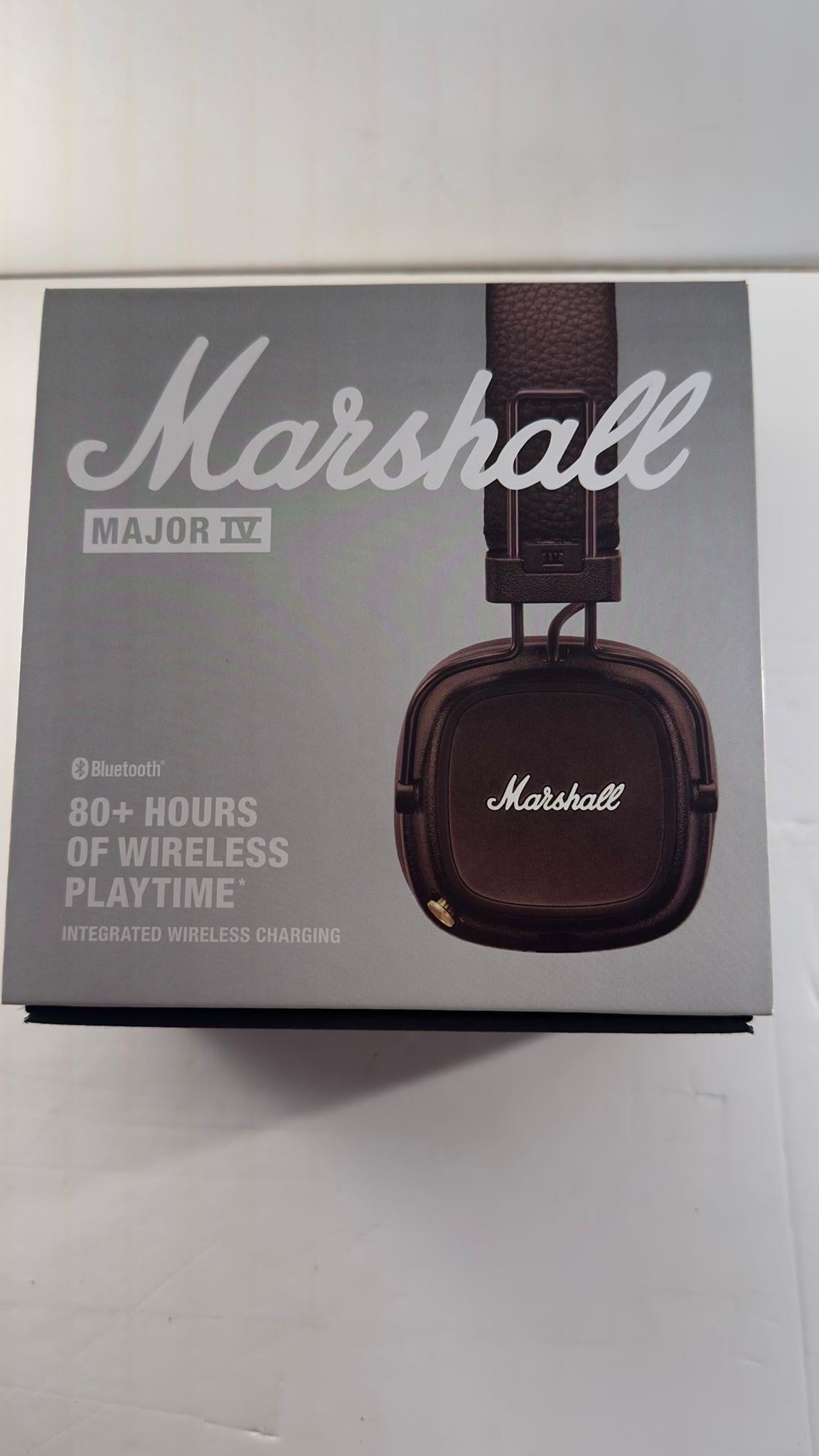OUTLET Marshall Major IV On Ear Katlanabilir Kablosuz Kulaklık - Kahverengi