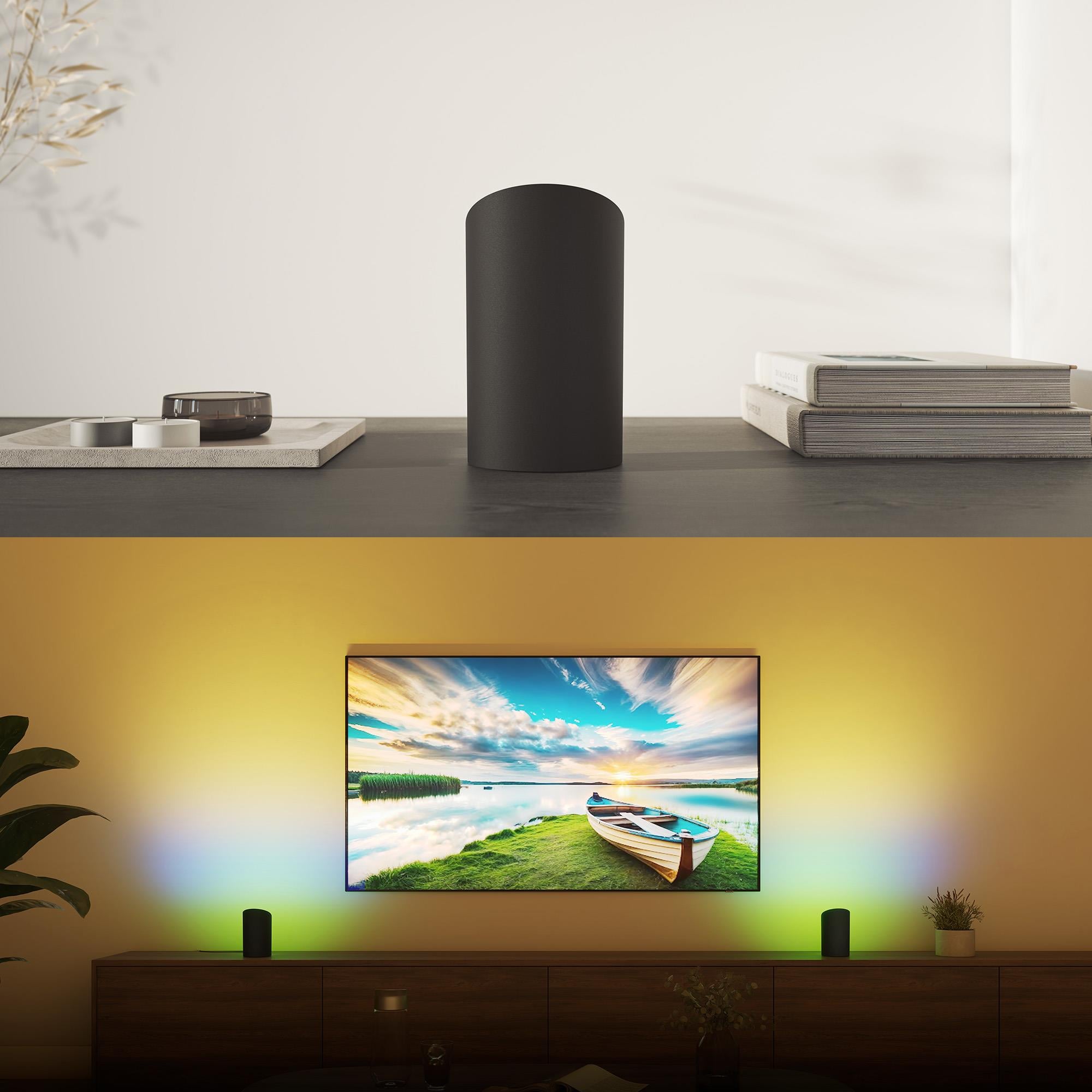 Philips Hue Flare 2'li Paket Akıllı Duvar Aydınlatma - Siyah