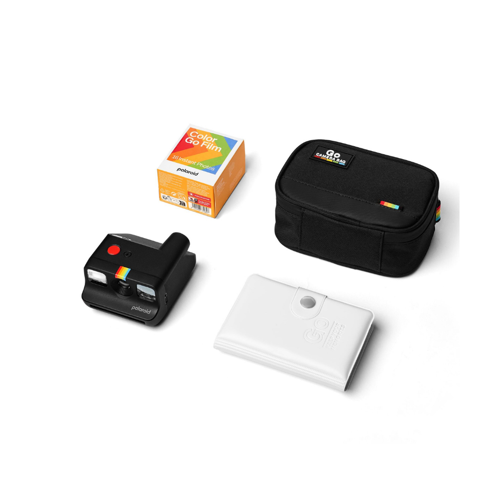 POLAROID Go Gen2 Essential Kit Anlık Fotoğraf Makinesi Siyah