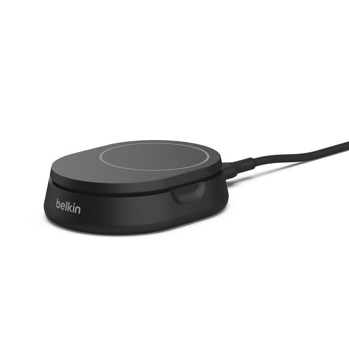 Belkin BoostCharge Pro MagSafe 15W Qi2 Katlanabilir Manyetik Kablosuz Şarj Cihazı, Siyah