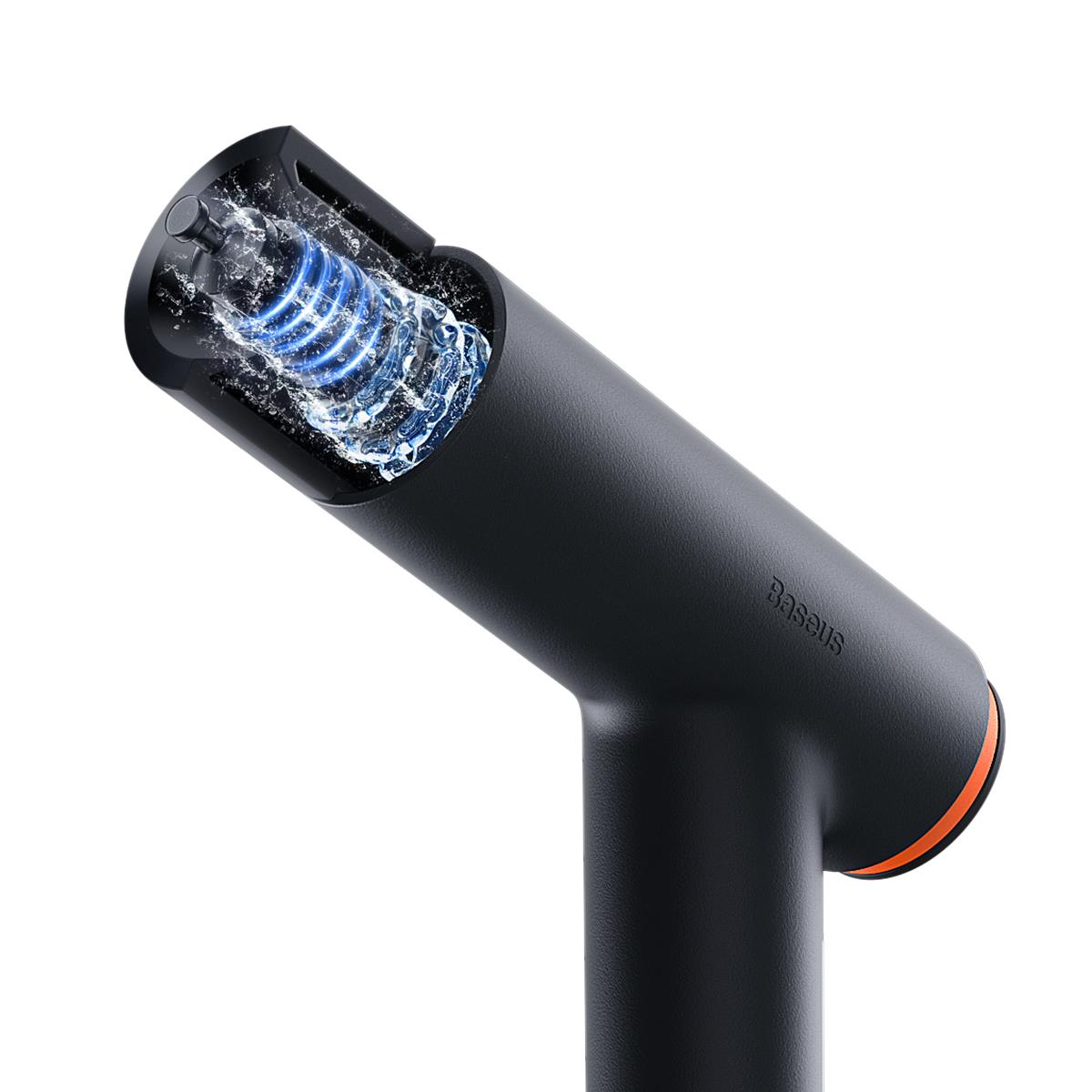  Baseus GF3 Oto/Bahçe Çok Fonksiyonlu Basınçlı Hortum Başlığı - Siyah