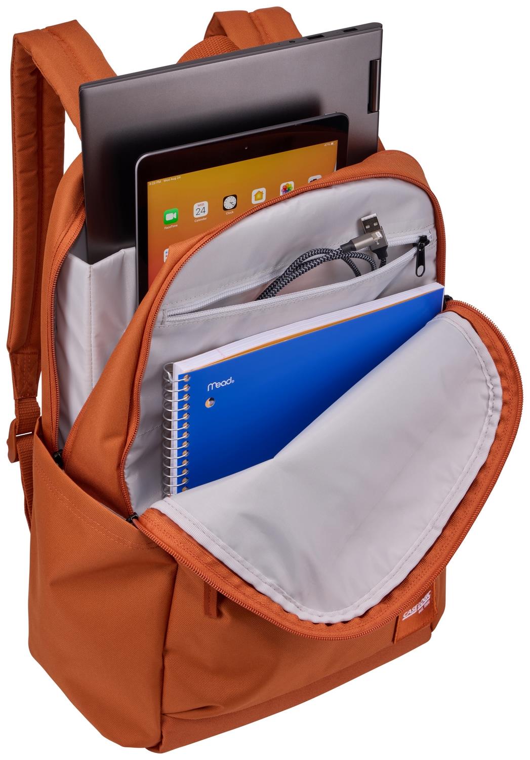 Case Logic Uplink Notebook Sırt Çantası 15.6 İnç 26L, Raw Copper