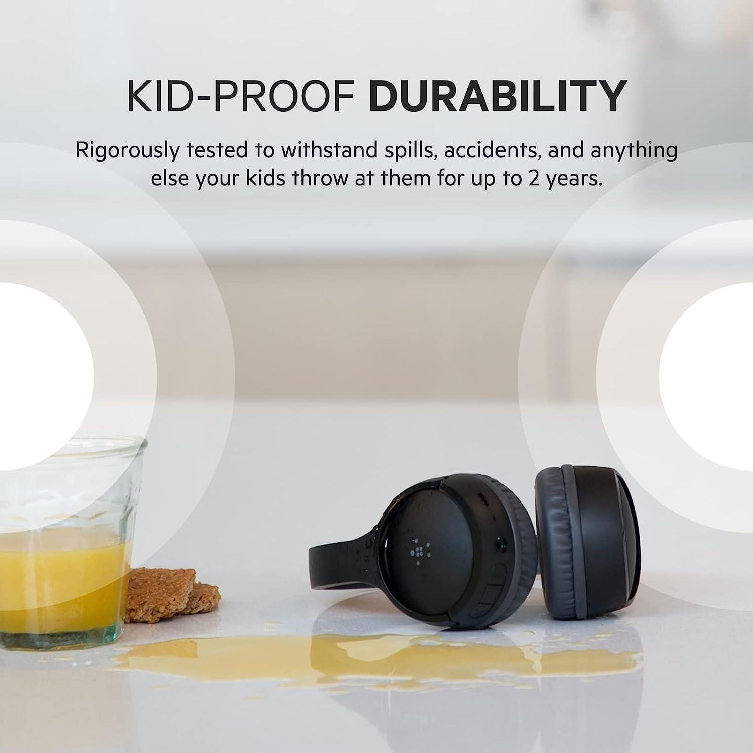 Belkin SoundForm Mini Kids Kablosuz Çoçuk Kulaklığı - Siyah 