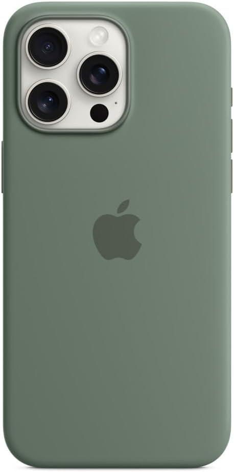 Apple iPhone 15 Pro Max MagSafe Silikon Kılıf Selvi - MT1X3ZM/A

