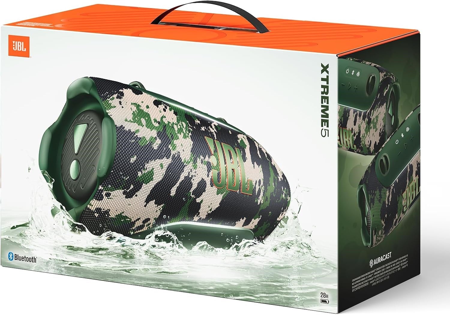 JBL Xtreme 5, Bluetooth Hoparlör, IP67, Squad