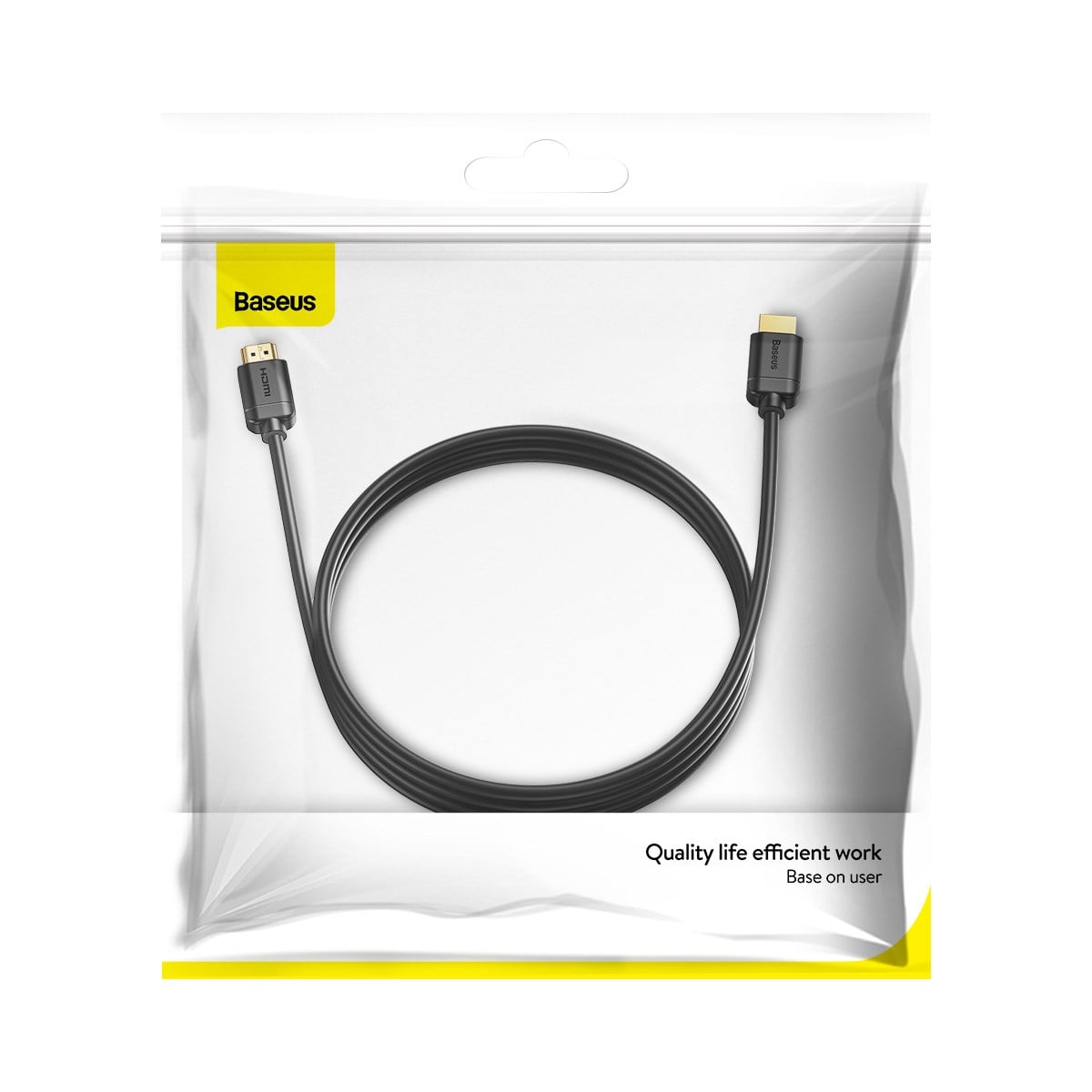 Baseus 2.0 4K 60 Hz HDMI Kablo, 3 Metre CAKGQ-C01