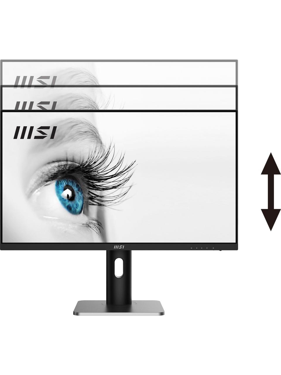 MSI 27 PRO MP273QP 2560x1440 (WQHD) 16:9 FLAT IPS 75HZ 1MS FREESYNC PIVOT MONITOR
