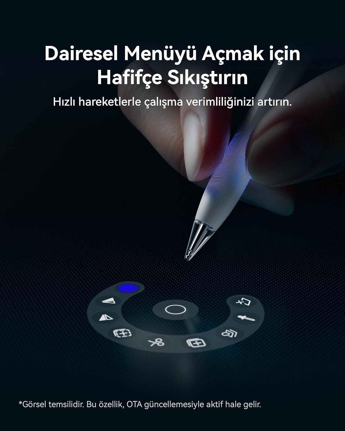 Huawei M-Pencil Pro Tablet Kalemi, Beyaz