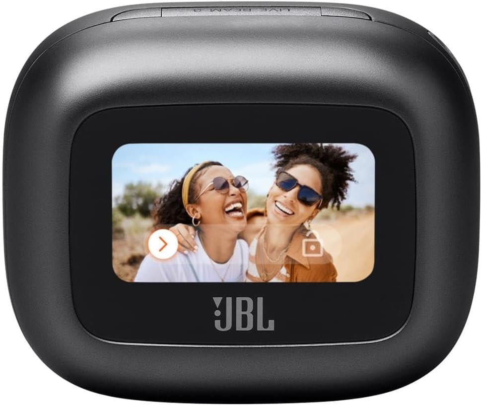JBL Live Beam 3, Kablosuz Kulakiçi Kulaklık, Siyah