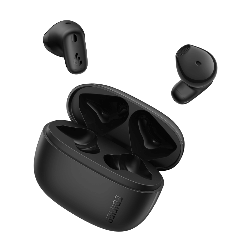 Edifier X1 Lite Bluetooth 5.4 TWS Kablosuz Kulak İçi Kulaklık – 26 Saat Pil, IP54, AI Çağrı Gürültü Azaltma - Siyah