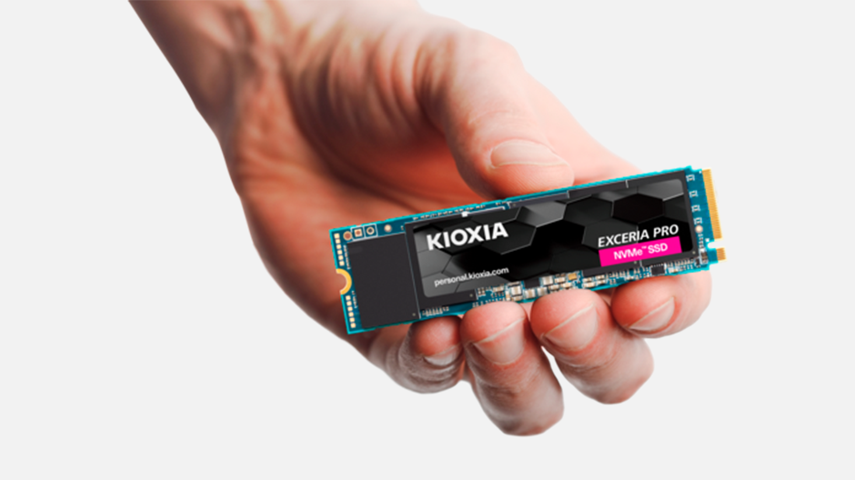 Kioxia PCIe M2 1TB Exceria Pro NVMe 3D 7300/6400