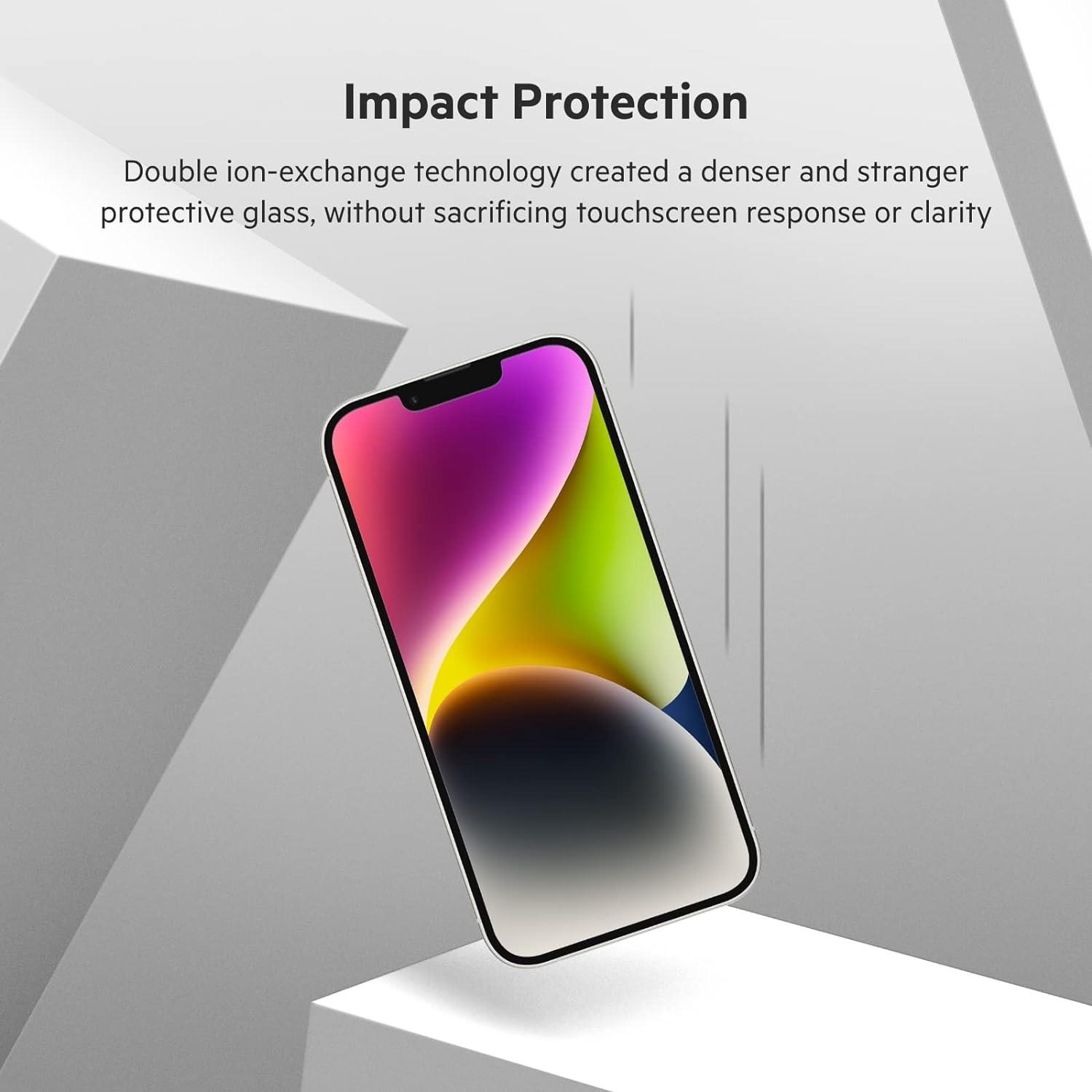 Belkin iPhone 13/13 Pro Screen Force Ultra Glass Ekran Koruyucu- Ova78ZZ