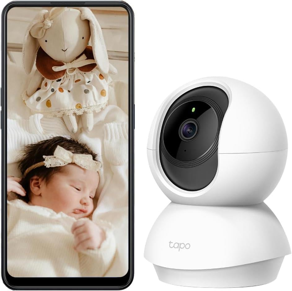TP-LINK Tapo C200 Full Hd 1080P Gece Görüşlü Wi-Fi Kamera + Sandisk Ultra 64GB Hafıza Kartı