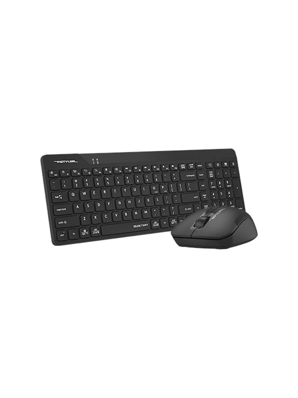 A4-Tech FG2300 Air2 Siyah Silent Kablosuz Klavye Mouse Seti
