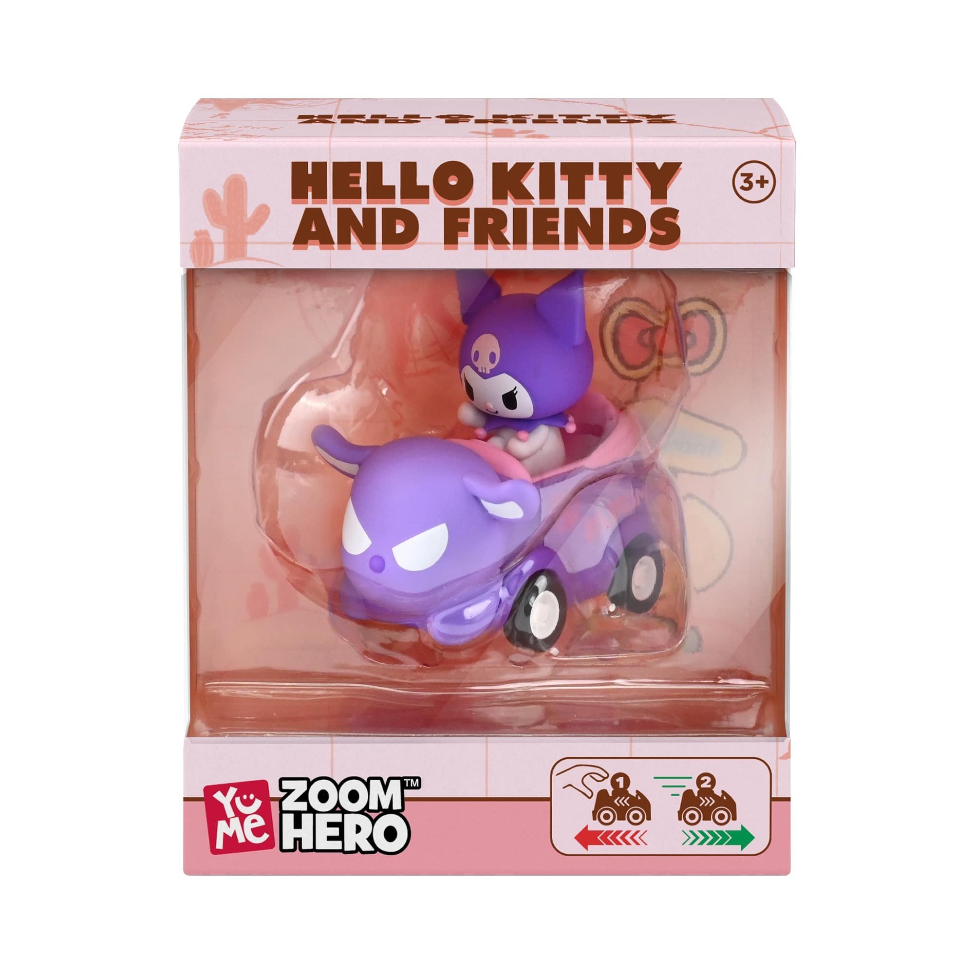 Yume Hello Kitty and Friends Zoom Hero Window Box Kuromi