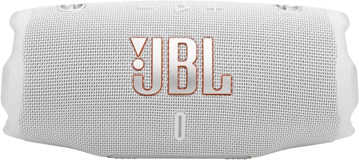 JBL Charge6 Bluetooth Hoparlör, IP67, Beyaz