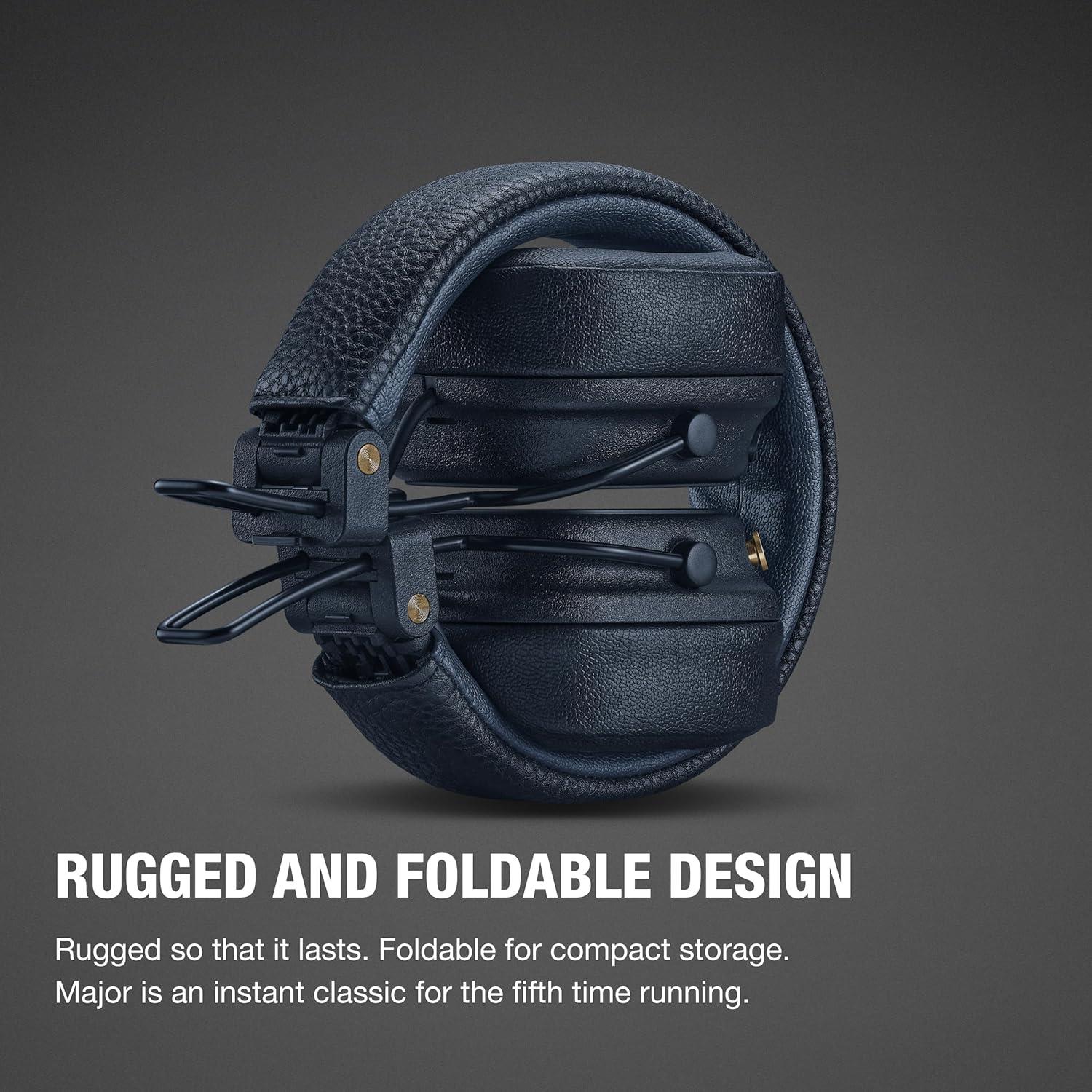 Marshall Major V Kulaküstü Bluetooth Kulaklık, Midnight Blue