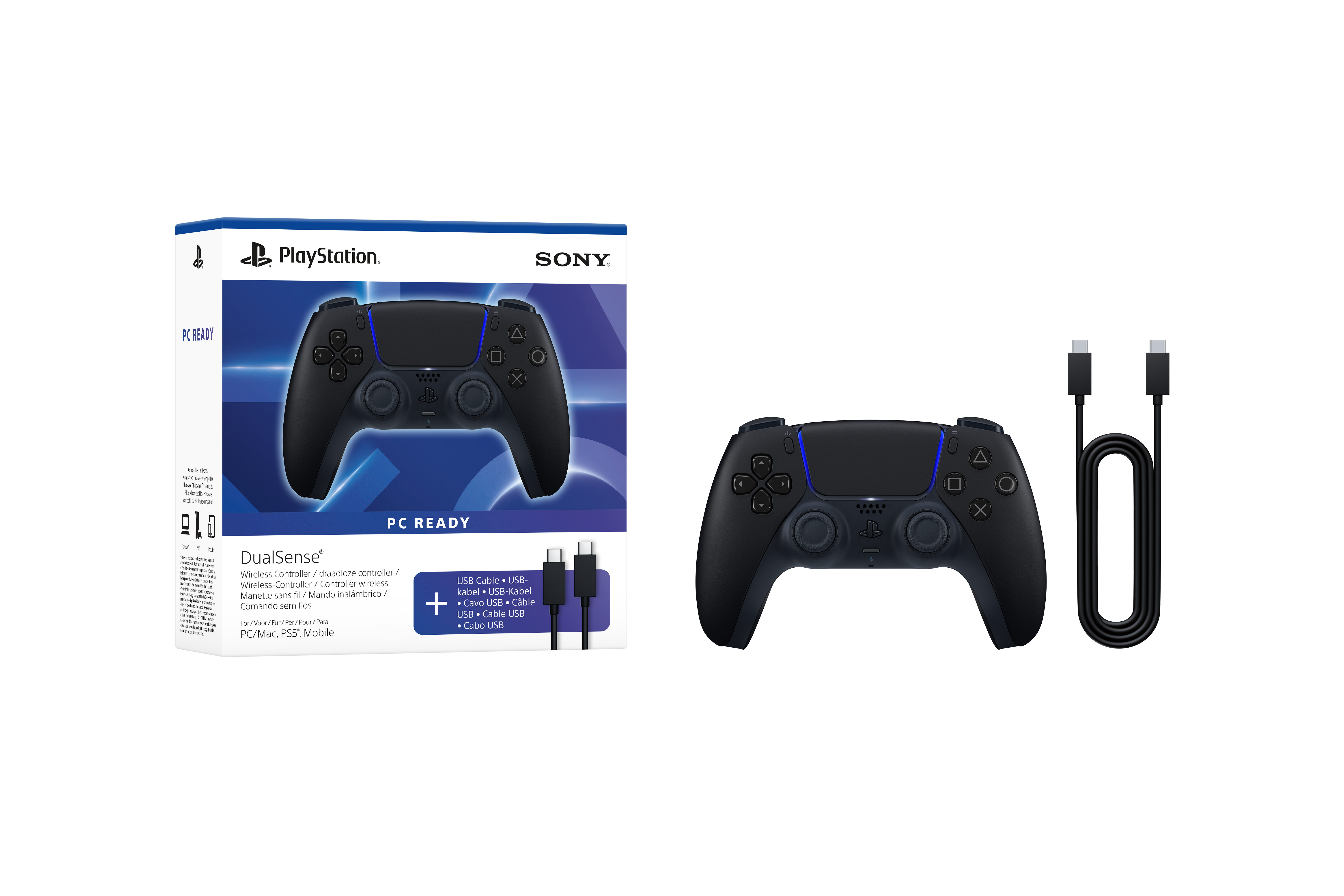 Sony Playstation 5 Dualsense Controller Midnight Black (Bilkom Garantili)